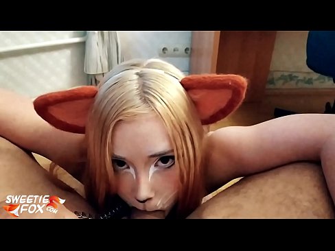 ❤️ Kitsune gbe dick ati pẹlu ni ẹnu rẹ ❤❌  si wa ❌❤